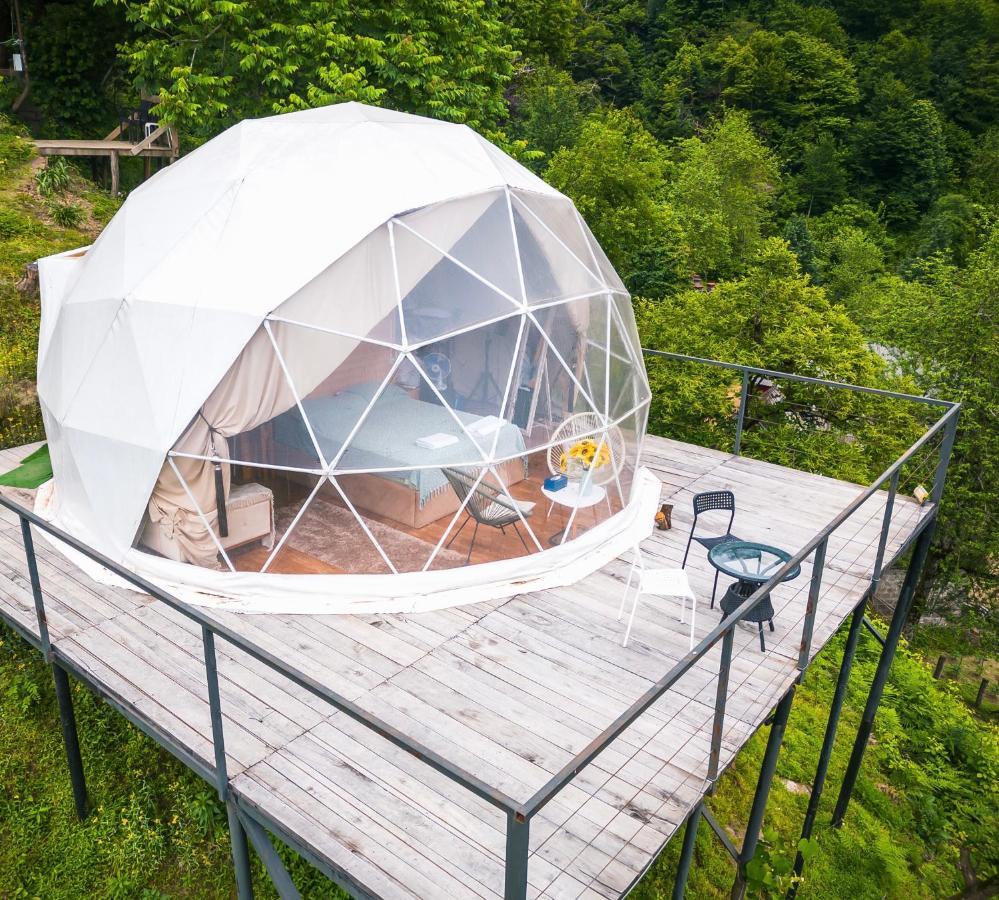 Hotel Mtirala Glamping Chakvistavi Exterior foto