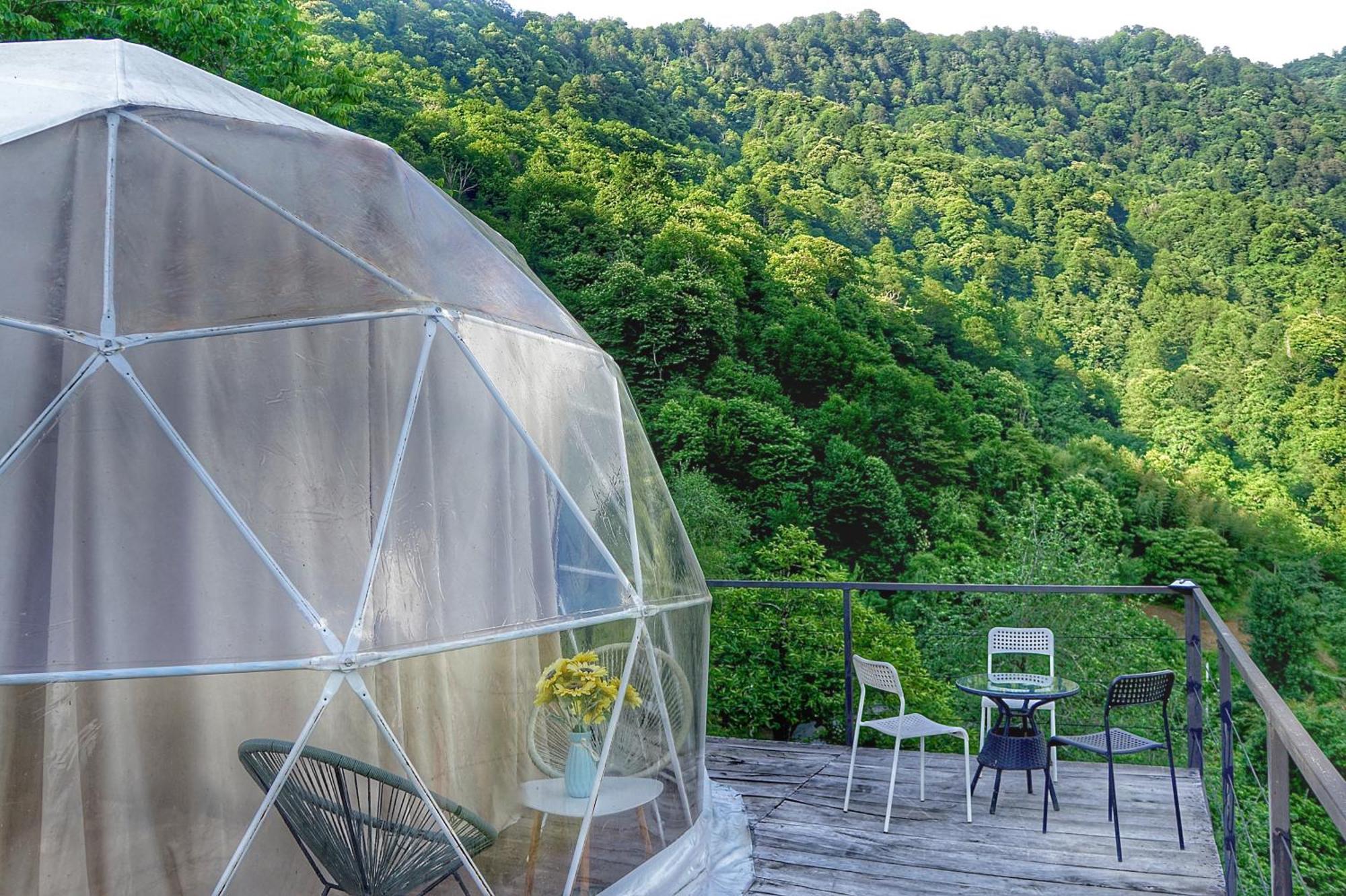 Hotel Mtirala Glamping Chakvistavi Exterior foto